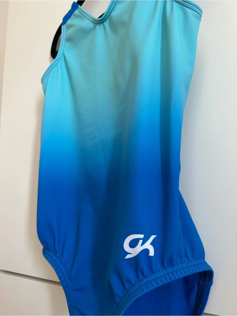 GK Blue Ombre Gymnastics Leotard - CM Child’s Medium